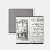 Automatisering, afbeelding van het frontistiek magneet (Voorkant / Achterkant)