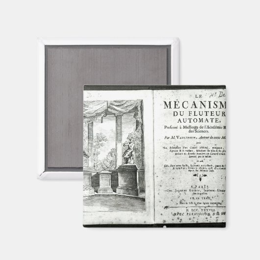 Automatisering, afbeelding van het frontistiek magneet (Voorkant / Achterkant)