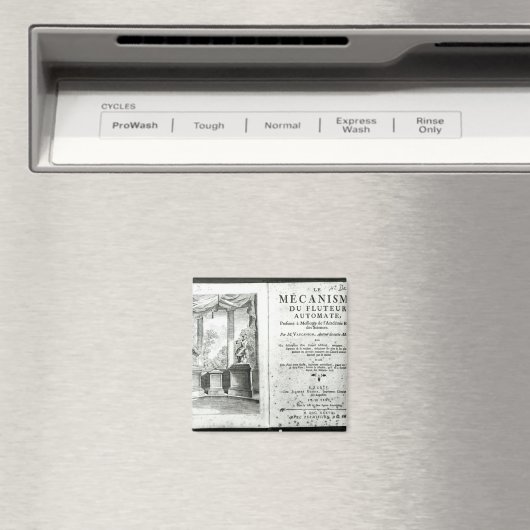 Automatisering, afbeelding van het frontistiek magneet (Insitu (Vaatwasser))