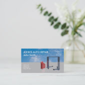 Automechanica Visitekaartje (Staand voorkant)