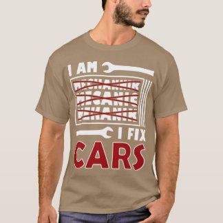 Automechanicus Motorvoertuigmonteur Auto-evolutie T-shirt