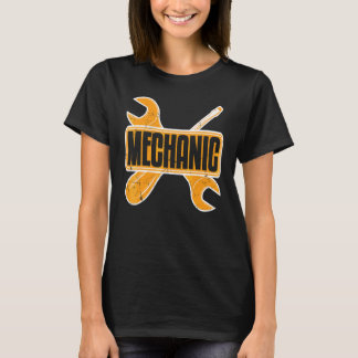 Automechanicus Sleutel en schroevendraaier Autolie T-shirt