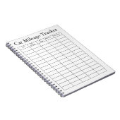 Autometer Logboek Notitieboek (Rechterzijde)
