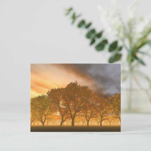 Automne Briefkaart (Staand voorkant)