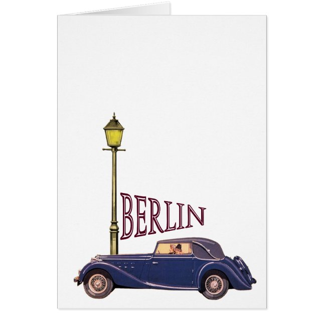  Automobiel 1920 - Berlijn (Voorkant)