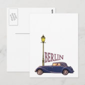 Automobiel 1920 - Berlijn Briefkaart (Voorkant / Achterkant)