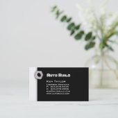 Automobiel / automatisch mechanisch Visitekaartje  (Staand voorkant)