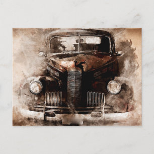 Automobiel Briefkaart