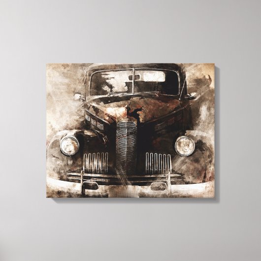 Automobiel Canvas Afdruk (Voorkant)