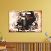  Automobiel Canvas Afdruk (Insitu (Woonkamer))