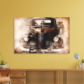  Automobiel Canvas Afdruk (Insitu (Woonkamer))