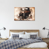  Automobiel Canvas Afdruk (Insitu (Slaapkamer))
