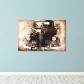  Automobiel Canvas Afdruk (Insitu (Houten vloer))