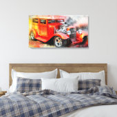 Automobiel Canvas Afdruk (Insitu (Slaapkamer))