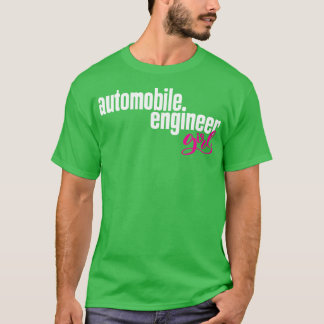 Automobiel Engineer Meisje 1 T-shirt