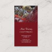 Automobiel, foto visitekaartjes (Achterkant)