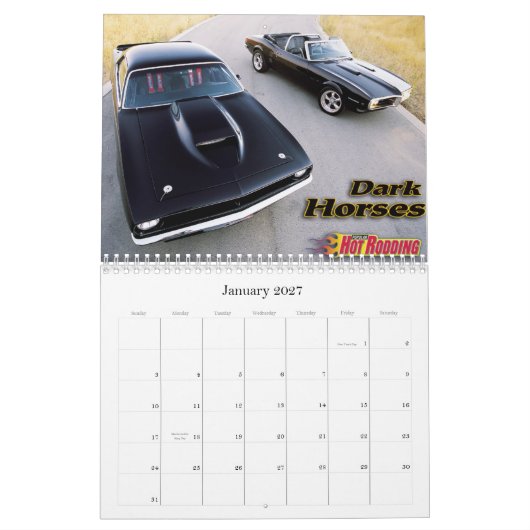 Automobiel Kalender (Jan 2027)