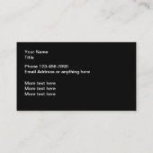 Automobiel Klassieke Auto Thema Visitekaartje (Achterkant)