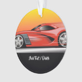 Automobiel Ornament (voorkant)