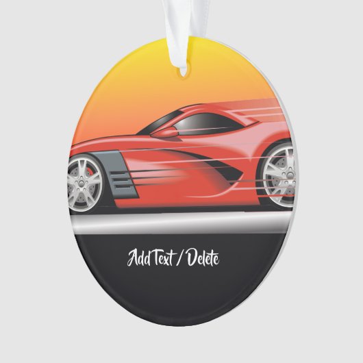 Automobiel Ornament (voorkant)