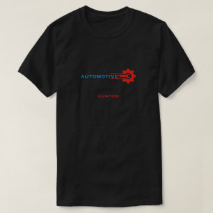 Automobiel Tandwiel Logo T-shirt