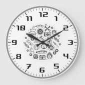 Automobiel & Vervoer | Professioneel Grote Klok (Voorkant)