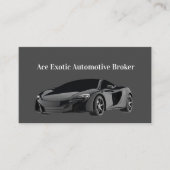 Automobiel Visitekaartjes met Koelfactor (Voorkant)