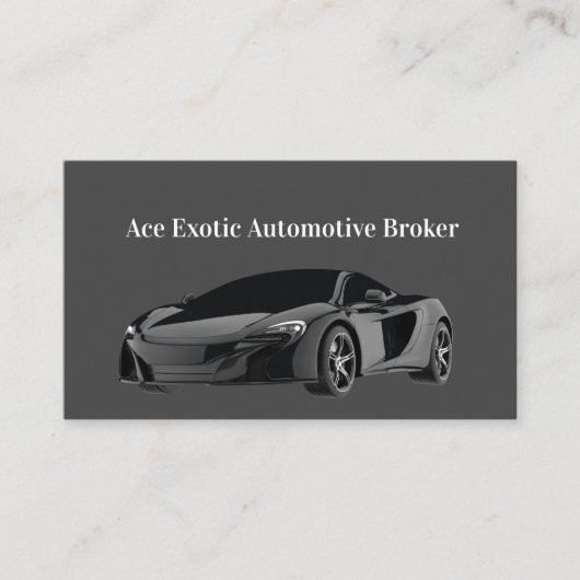 Automobiel Visitekaartjes met Koelfactor (Voorkant)