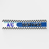 Automobiel winkel A/C Service Airconditioner Groot Spandoek (Horizontaal)