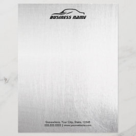 Automobielauto - Professionele achtergrond Briefhoofd Sjabloon