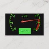 Automobielautomaat Visitekaartje (Achterkant)