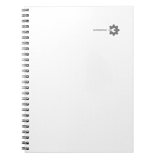 automobielboeken, monteur notitieboek (Voorkant)