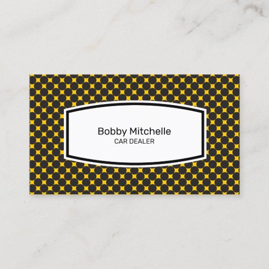 Automobieldealer Visitekaartje (Voorkant)