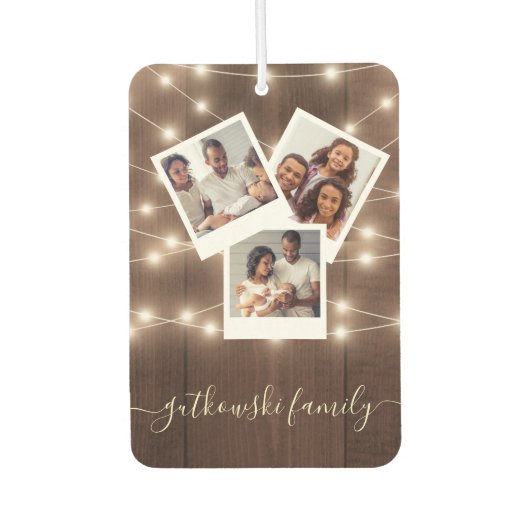 Automobiele Baby Ontwerp Uw Eigen Familie Foto's L Luchtverfrisser (Voorkant)