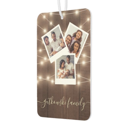 Automobiele Baby Ontwerp Uw Eigen Familie Foto's L Luchtverfrisser (Links)