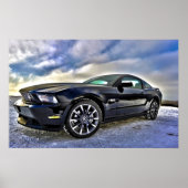 Automobiele spier Car Mustang Poster (Voorkant)