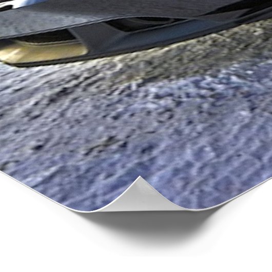 Automobiele spier Car Mustang Poster (Hoek)