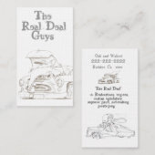 Automobiele Visitekaartjes (Voorkant / Achterkant)