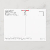 Automobielen in de heuvels van zuidelijk Vermont Briefkaart (Achterkant)