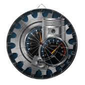 Automobielindustrie 1 — Dart Board Dartbord (Voorkant)