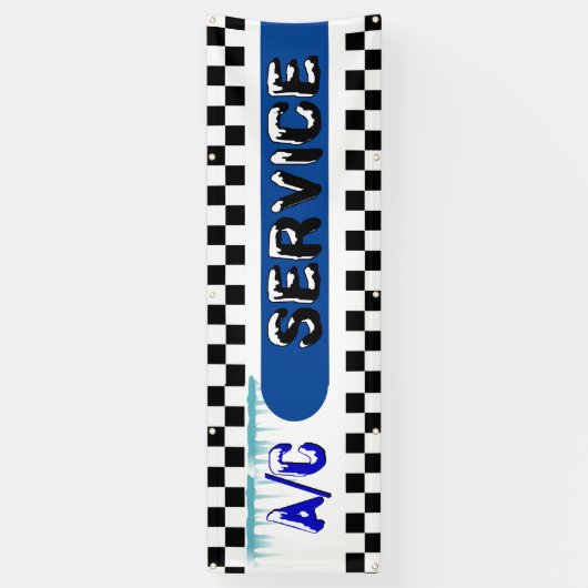 Automobielindustrie — airconditioner — A/C Spandoek (Verticaal)