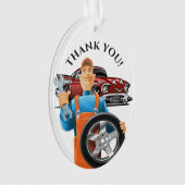 Automobielindustrie, auto's, Ornament voor kleding (voorkant)