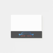 Automobielindustrie: autoverkoop post-it® notes (Voorkant)