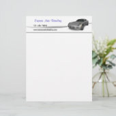 Automobielindustrie Briefhoofd (Staand voorkant)