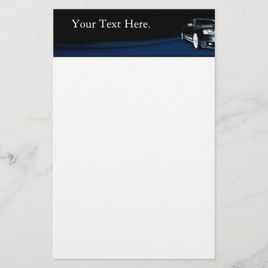 Automobielindustrie Briefpapier (Voorkant)
