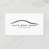 Automobielindustrie - Lichaamshop-Visitekaartje Visitekaartje (Voorkant)