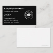 Automobielindustrie — Mechanisch thema Visitekaartje (Voorkant / Achterkant)