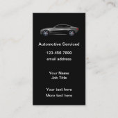 Automobielindustrie Modern Verticaal  Visitekaartje (Voorkant)
