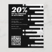 Automobielindustrie op basis van logo flyer (Achterkant)