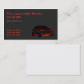 Automobielindustrie Visitekaartje (Voorkant / Achterkant)